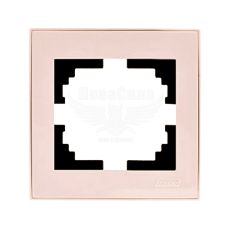 LEZARD RAIN Рамка 1-а, крем з боковою вставкою