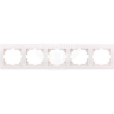 LEZARD DERIY Рамка 5-а горизонтальна, білий