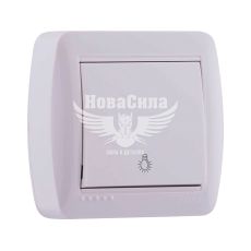 LEZARD DEMET Кнопка звонка, белый