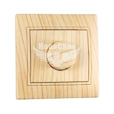 LEZARD MIRA Вимикач реостатного типу (діммер) 800W, дуб вибілений матовий