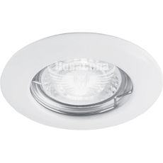 Світильник вбудований Feron DL13 круглий під лампу G5.3 MR16, білий