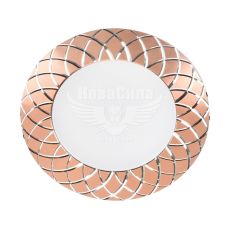 Світильник LED вбудований круглий Feron AL780 5Вт (93/75 mm) 4000K 400Lm коричневий