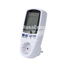 Розетка з лічильником електроенергії енергометр Feron TM55