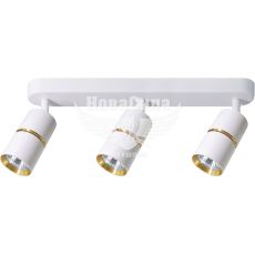 Накладной светильник Ardero BAMBOO ML312-3 поворотный под лампу GU10 MR16, белый золото