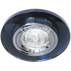 Світильник вбудований Feron 8050-2 круглий під лампу G5.3 MR16, сірий срібло