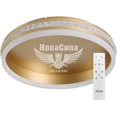 Светодиодная накладная люстра Feron AL6600 SHINE 70Вт золото