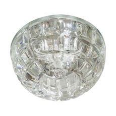 Светильник встроенный Feron JD87 круглый под лампу G9 JCD9, RGB подсветка