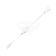 Мережевий шнур для світлодіодних стрічок 2835 Feron LD177 230V, білий