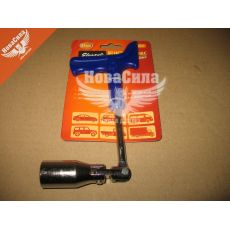 Свечной карданный ключ 21мм. усиленный (Elegant)