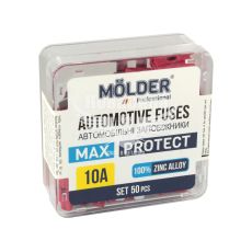 Запобіжники плоскі стандарт (Molder) уп. 50шт. (10А)
