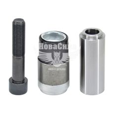 Втулка супорта направляюща KNORR SB6, SB7 35мм. (Andtech) (довга + палець + болт)