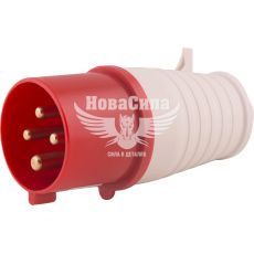 Силова вилка переносна E.NEXT e.plug.pro.4.32, 4п., 380В, 32А (024)