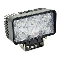 Фара светодиодная LED 18W 6000К (Brevia) (80х111х56мм.) FLOOD