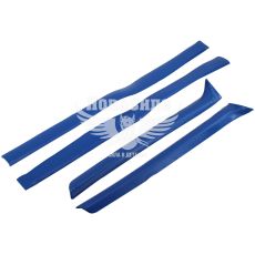 Облицовка стойки салона 2101-06 перед. и сред. Синие (Master Sport)