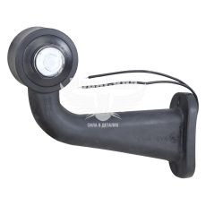 Ліхтар габаритний ріжок (Was) LED 12-24V зігнутий короткий лівий