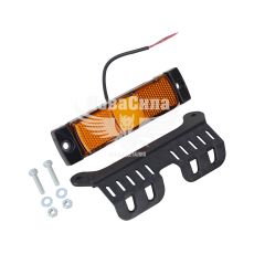 Ліхтар габаритів Truck боковий LED жовтий (Isiksan)