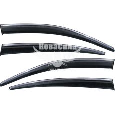 Вітровики VW Passat B8 з15-22р.в. седан клеючі (Sunplex) хром