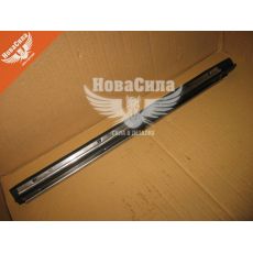 Планка на стекло бок. двери 2121-Нива внеш. хром металл. + резина (СНГ)