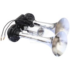 Сигнал воздушный 24V 2 тр. хром (MG)