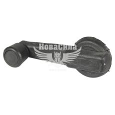 Ручка склопідйомника 2101-07 дюральова чорна (Україна)