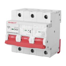 Автоматический выключатель E.NEXT e.industrial.mcb.150.3.D63 3P D63A 15kA 3М