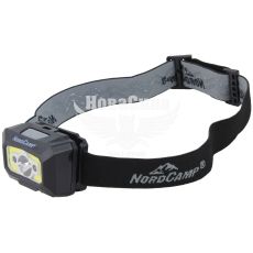 Фонарик на голову (Nord Camp) COB + XPE 3W, 200lm, 3хААА, сенсорний