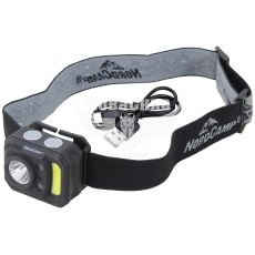 Фонарик на голову (Nord Camp) COB + XPE 3W, 140+130lm, 850mAh, сенсорний