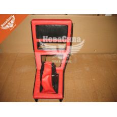 Панель магнитолы (консоль) 2108-099 тюнинг красная (Украина)