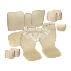 Накидки на сидіння (Beltex) преміум перед.+зад. New York (к-т.-4шт.) бежеві