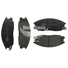 Колодки тормозные SsangYong Korando с96г.в. перед. (Champion)