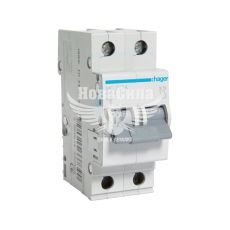 Hager Автоматичний вимикач 2P C63A 6kA 2М