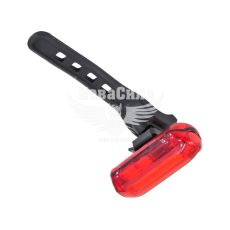 Ліхтар велосипедний (Greys) зад. 15хLEDs, вологозах, 2XAAA, 2 реж. кріпл.