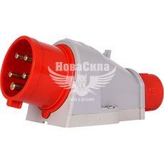 E.NEXT Силова вилка стаціонарна розбірна 3Р+N+Z, 400В, 32A, IP44 безгвинтова