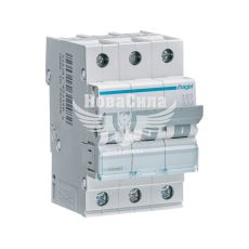 Hager Автоматичний вимикач 3P C25A 6kA 3M