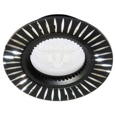 Feron Світильник вбудований GS-M394 круглий під лампу G5.3 MR16, чорний