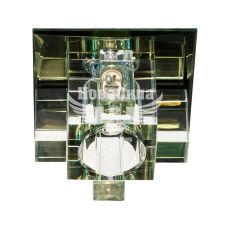 Feron Світильник вбудований 1525 квадратний під лампу G9 JCD9, зелений