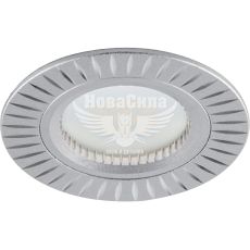 Feron Світильник вбудований GS-M394 круглий під лампу G5.3 MR16, срібло