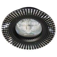 Feron Світильник вбудований GS-M369 круглий під лампу G5.3 MR16, чорний