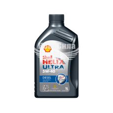 Моторное масло дизель 5W-40 (Shell) Helix Ultra Diesel 1л.