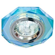 Feron Світильник вбудований 8020-2 багатокутний під лампу G5.3 MR16, 7-мультиколор