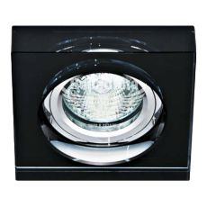 Feron Світильник вбудований 8180-2 квадратний під лампу G5.3 MR16, чорний
