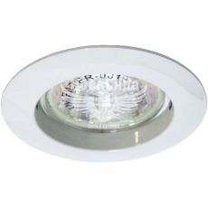 Feron Світильник вбудований DL307 круглий під лампу G5.3 MR16, білий