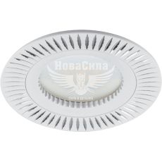 Feron Світильник вбудований GS-M369 круглий під лампу G5.3 MR16, білий