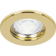 Feron Світильник вбудований DL10 круглий під лампу G5.3 MR16, золото