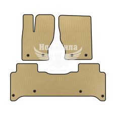 Автокилимки в салон Range Rover IV L405 з13-21р.в. (DD) (EVA поліуретанові) кт.-3шт. бежеві.