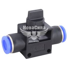 З'єднувач трубки ПВХ прямий 10мм. (Airkraft) SHVFF з регулюванням подачі повітря