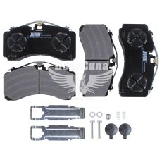 Колодки тормозные SAF ST7, SBS-2220 (Jurid) (для оси SAF)