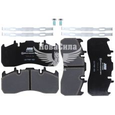 Колодки тормозные VOLVO FL (Jurid) RVI, MIDLUM (216,1х96,8х29,2мм.)