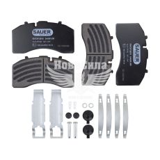 Колодки гальмівні BPW SB4309, KNORR SK7 (Sauer) (MB DCA, E, TZ) (SAF B, S, SK, SKRB, KRLB, KRS, SKRZ)