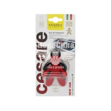 Ароматизатор (Mr&Mrs) Cesare N.S Set/2 Red&Black New Car (полімерний на дефлектор)